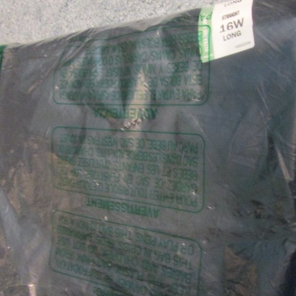 Lee Plus Straight 16W Long Utility Pant Mid Rise Unionall Black unopened - Picture 4 of 4